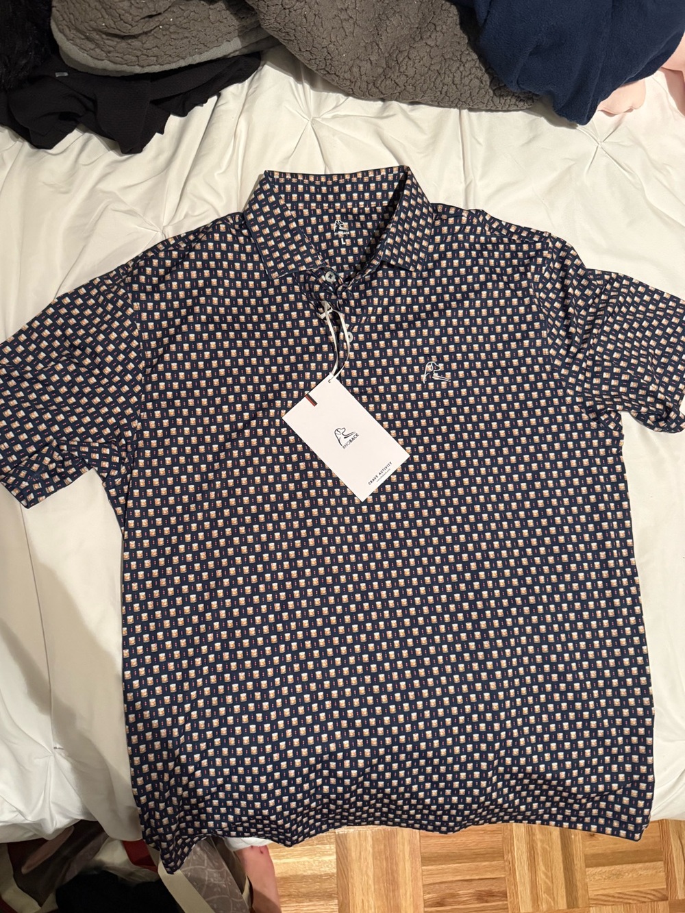 Rhoback “On the Rocks” Performance Polo